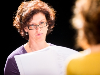 Olvasópróba a színházban - KAMÉLIÁS HÖLGY - fotó: Ónodi Zoltán