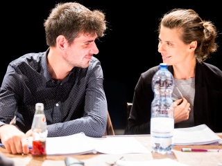 Olvasópróba a színházban - KAMÉLIÁS HÖLGY - fotó: Ónodi Zoltán