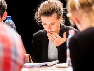 Olvasópróba a színházban - KAMÉLIÁS HÖLGY - fotó: Ónodi Zoltán