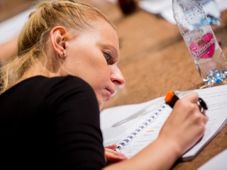 Olvasópróba a színházban - KAMÉLIÁS HÖLGY - fotó: Ónodi Zoltán