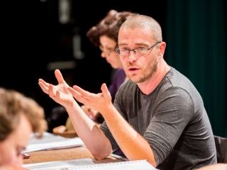 Olvasópróba a színházban - KAMÉLIÁS HÖLGY - fotó: Ónodi Zoltán