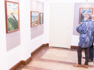 Brindza László kiállítása a Bartók Színházban - fotó: Ónodi Zoltán