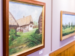 Brindza László kiállítása a Bartók Színházban - fotó: Ónodi Zoltán