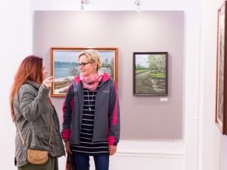 Brindza László kiállítása a Bartók Színházban - fotó: Ónodi Zoltán