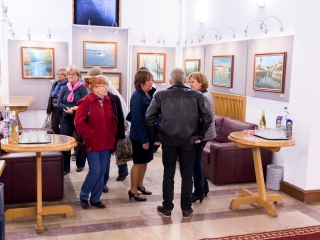 Brindza László kiállítása a Bartók Színházban - fotó: Ónodi Zoltán