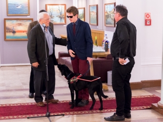 Brindza László kiállítása a Bartók Színházban - fotó: Ónodi Zoltán