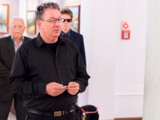 Brindza László kiállítása a Bartók Színházban - fotó: Ónodi Zoltán