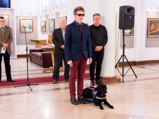 Brindza László kiállítása a Bartók Színházban - fotó: Ónodi Zoltán