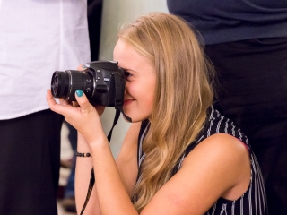 Brindza László kiállítása a Bartók Színházban - fotó: Ónodi Zoltán