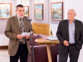 Brindza László kiállítása a Bartók Színházban - fotó: Ónodi Zoltán