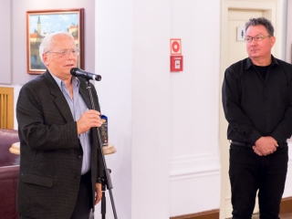 Brindza László kiállítása a Bartók Színházban - fotó: Ónodi Zoltán