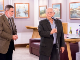 Brindza László kiállítása a Bartók Színházban - fotó: Ónodi Zoltán