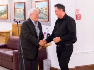 Brindza László kiállítása a Bartók Színházban - fotó: Ónodi Zoltán