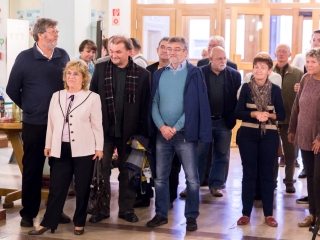 Brindza László kiállítása a Bartók Színházban - fotó: Ónodi Zoltán