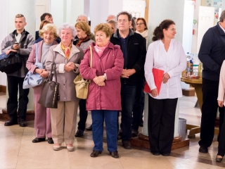 Brindza László kiállítása a Bartók Színházban - fotó: Ónodi Zoltán