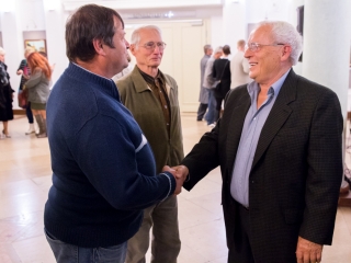 Brindza László kiállítása a Bartók Színházban - fotó: Ónodi Zoltán