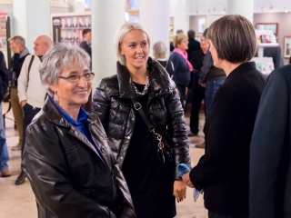 Brindza László kiállítása a Bartók Színházban - fotó: Ónodi Zoltán