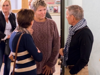 Brindza László kiállítása a Bartók Színházban - fotó: Ónodi Zoltán