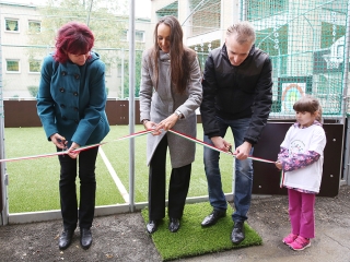 Ovi-Foci - Pályaátadó az Aprók Házában - fotó: Sándor Judit