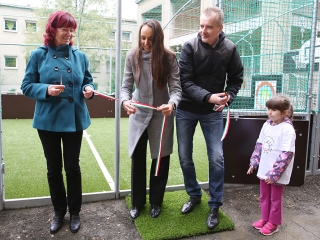 Ovi-Foci - Pályaátadó az Aprók Házában - fotó: Sándor Judit