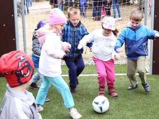 Ovi-Foci - Pályaátadó az Aprók Házában - fotó: Sándor Judit