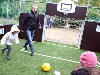 Ovi-Foci - Pályaátadó az Aprók Házában - fotó: Sándor Judit