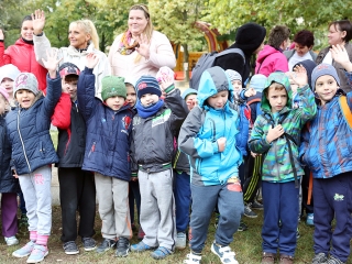 Ovi-Foci - Pályaátadó az Aprók Házában - fotó: Sándor Judit