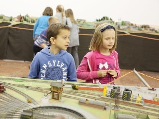 A modellvasút világa - fotó: Sándor Judit