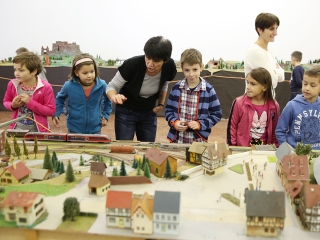 A modellvasút világa - fotó: Sándor Judit