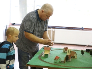 A modellvasút világa - fotó: Sándor Judit