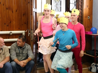 Gólyaavató a Bánki iskolában - fotó: Sándor Judit