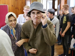 Gólyaavató a Bánki iskolában - fotó: Sándor Judit