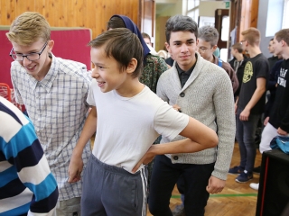 Gólyaavató a Bánki iskolában - fotó: Sándor Judit