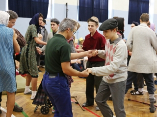 Gólyaavató a Bánki iskolában - fotó: Sándor Judit