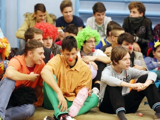 Gólyaavató a Bánki iskolában - fotó: Sándor Judit