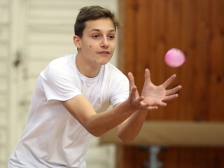 Gólyaavató a Bánki iskolában - fotó: Sándor Judit