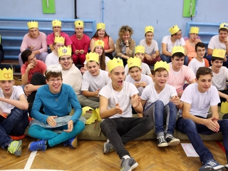 Gólyaavató a Bánki iskolában - fotó: Sándor Judit