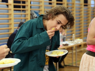 Gólyaavató a Bánki iskolában - fotó: Sándor Judit