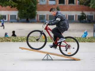 Petőfi Hét- Kerékpáros akadályverseny - fotó: Ónodi Zoltán