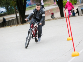 Petőfi Hét- Kerékpáros akadályverseny - fotó: Ónodi Zoltán