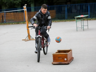 Petőfi Hét- Kerékpáros akadályverseny - fotó: Ónodi Zoltán