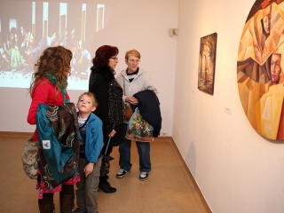 Újra együtt a képzőművészek - fotó: Sándor Judit