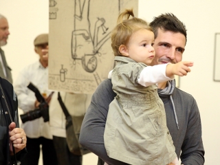 Újra együtt a képzőművészek - fotó: Sándor Judit