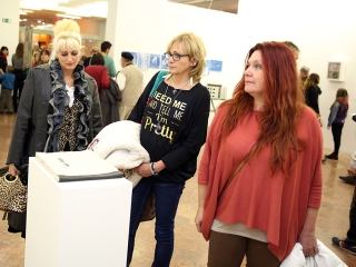 Újra együtt a képzőművészek - fotó: Sándor Judit