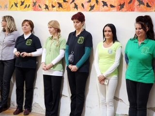 Elsősavató a Petőfiben - fotó: Sándor Judit