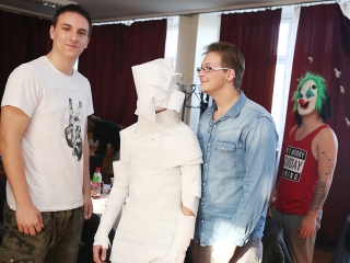 Sulis Halloween a Dunaferrben - fotó: Sándor Judit