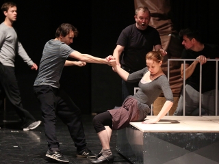 A kaméliás hölgy próbája - fotó: Sándor Judit