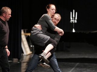 A kaméliás hölgy próbája - fotó: Sándor Judit