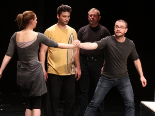 A kaméliás hölgy próbája - fotó: Sándor Judit