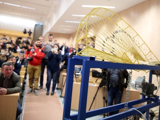 Tésztahíd-építő verseny - fotó: Sándor Judit